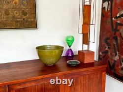 10 Gertrude Otto Natzler Studio Art Pottery Vessel Bowl Planter Vtg Design Mcm