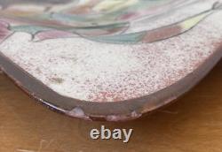 10 Polia Pillin California Studio Art Pottery Horse Vessel Bowl Tray Vtg Mcm