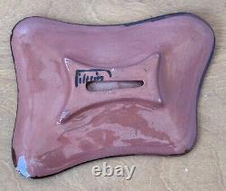 10 Polia Pillin California Studio Art Pottery Horse Vessel Bowl Tray Vtg Mcm