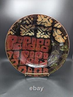 12.5 Bob Pool Footed Bowl Contemporary Studio Art Pottery Stoneware