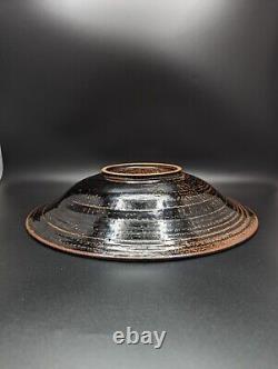 12.5 Bob Pool Footed Bowl Contemporary Studio Art Pottery Stoneware