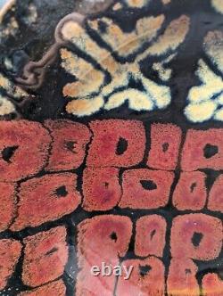 12.5 Bob Pool Footed Bowl Contemporary Studio Art Pottery Stoneware