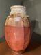 14 x 9(!) Warren Mackenzie Shino and oatmeal wide mouth faceted vase