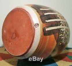 15 MCM deer vtg studio art pottery oregon pacific stoneware Bennett Welsh vase