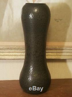 16.5 HONOLULU reid ozaki vtg studio art pottery vase stoneware japanese seattle