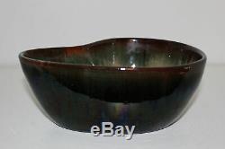 1948 Eugene Deutch Vintage Signed Studio Art Pottery Bowl Mid Century Modern