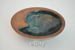 1949 Eugene Deutch Vtg Mid Century Modern Studio Art Pottery Bowl Dish Chicago