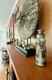1960's Mid Century Modern Brutalist Glit Of Iceland Lava Rock Art Pottery Vase