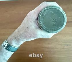 1960's Mid Century Modern Brutalist Glit Of Iceland Lava Rock Art Pottery Vase