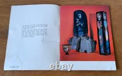 1966 Polia Pillin California Studio Art Pottery Catalog Book Vessel Bowl Vtg Mcm