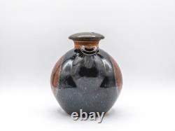 1979 Greg Jahn Tenmoku Stoneware Teapot Vintage Mid-Century MT Studio Pottery