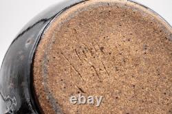 1979 Greg Jahn Tenmoku Stoneware Teapot Vintage Mid-Century MT Studio Pottery