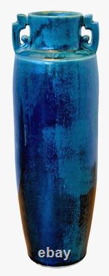 1982 Gary Eagan Eureka Springs Arkansas Studio Art Pottery Vessel Vase Vtg Mcm