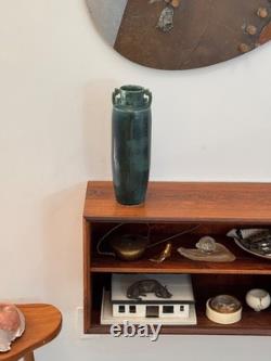 1982 Gary Eagan Eureka Springs Arkansas Studio Art Pottery Vessel Vase Vtg Mcm