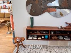 1982 Gary Eagan Eureka Springs Arkansas Studio Art Pottery Vessel Vase Vtg Mcm