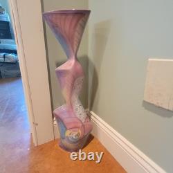 1991 vintage modernist floor vase by Harris-Cies Studio Art Pottery