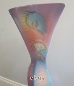 1991 vintage modernist floor vase by Harris-Cies Studio Art Pottery