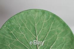 1 Dodie Thayer Vtg Cabbage Lettuce Leaf Earthenware Studio Pottery Dinner Plate