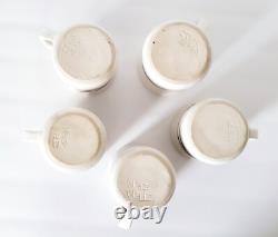 (20) Vintage Studio Art Pottery Dinnerware Signed Jensen Setting For (5)