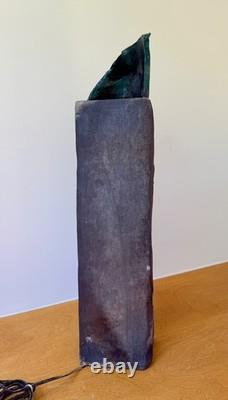 22 Studio Art Pottery Ceramic Raku Table Sculpture Lamp Light Vessel Vtg Mcm