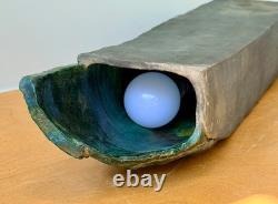 22 Studio Art Pottery Ceramic Raku Table Sculpture Lamp Light Vessel Vtg Mcm