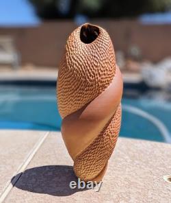 24 Danny Meisinger Floor Vase Spinning Earth Pottery Studio Pottery Snake