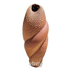 24 Danny Meisinger Floor Vase Spinning Earth Pottery Studio Pottery Snake