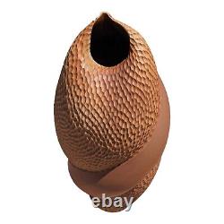 24 Danny Meisinger Floor Vase Spinning Earth Pottery Studio Pottery Snake