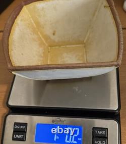 2 Vtg Hayne Bayless Studio Pottery Stoneware Tray Signed Tan Sq. Bowl Rare