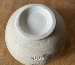 3 hand thrown tea bowls cups studio pottery group lot vintage mcm art set