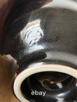 3 hand thrown tea bowls cups studio pottery group lot vintage mcm art set