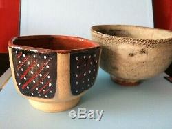 3 x Unusual Vintage Studio Pottery dishes