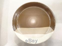 4 Vintage Mikasa Ben Seibel Potters Art Studio Kiln Brown Dinner Plates 10 3/4