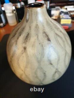 50's JANE PARSHALL MCM STUDIO POTTERY CERAMIC VASE Cleveland Institute Cranbrook