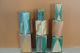 5 Vintage 1986 Sara Post Studio Art Pottery Candle Sticks