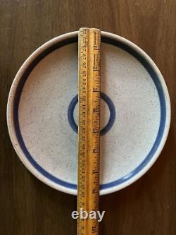 5 pc Vintage MCM Zaalberg Studio Pottery Dinnerware Set. EUC