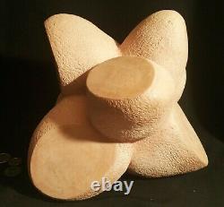 72 BIOMORPHIC vtg mcm abstract sculpture modern table art statue studio pottery