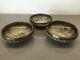 ABUJA Pottery set of three wonderful vintage bowls by LADI KWALI