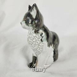 ANDERSEN DESIGN STUDIO Vintage Stoneware Pottery Cat Figurine 1983