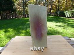 Abstract Twisted Studio Crafted Pottery Vase Signed