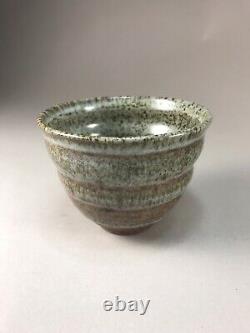Alfred University Ted Randall Tea Bowl, Signed and mint. Stunning Glaze