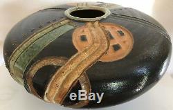 Amazing Vintage Ceramic Studio Pottery Decorative Bowl Mid Century Modern Signed