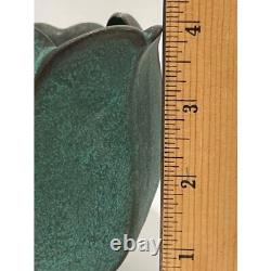 Andersen Design Studios Pottery Maine Vintage Tulip Vase in Verdigris RARE