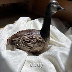Anderson like Design Vintage Studio Art Pottery Goose Figurine Signed /dated
