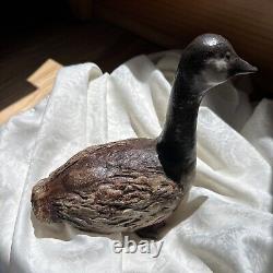 Anderson like Design Vintage Studio Art Pottery Goose Figurine Signed /dated