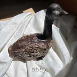 Anderson like Design Vintage Studio Art Pottery Goose Figurine Signed /dated