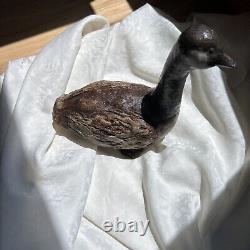Anderson like Design Vintage Studio Art Pottery Goose Figurine Signed /dated
