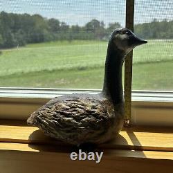 Anderson like Design Vintage Studio Art Pottery Goose Figurine Signed /dated