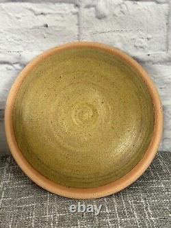 Angelo Garzio Studio Pottery Lidded Tureen Brushed Handles Mid Century 11 CHIP