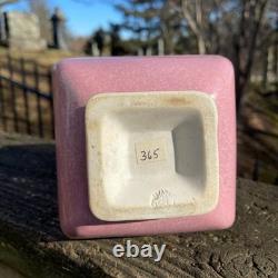 Antique 1920s Art Deco COWAN Pottery Stamped Pink 5.5 Shape #933 Small Vase